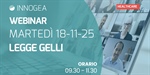 Innogea: Webinar “Legge Gelli. Valutazione annuale dei rischi ai sensi del Decreto attuativo del 15/12/2023: la metodologia di revisione di Innogea” - 18/11/2025