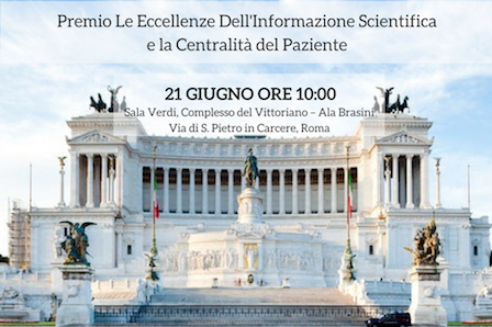 Le eccellenze dell’Informazione scientifica e la centralità del paziente - Seconda edizione