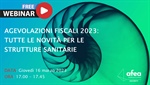 Agevolazioni fiscali 2023: tutte le opportunità per le strutture sanitarie