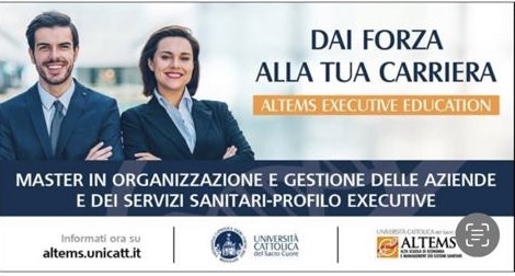 ALTEMS: Master in Organizzazione e Gestione delle Aziende e dei Servizi Sanitari - Profilo Executive